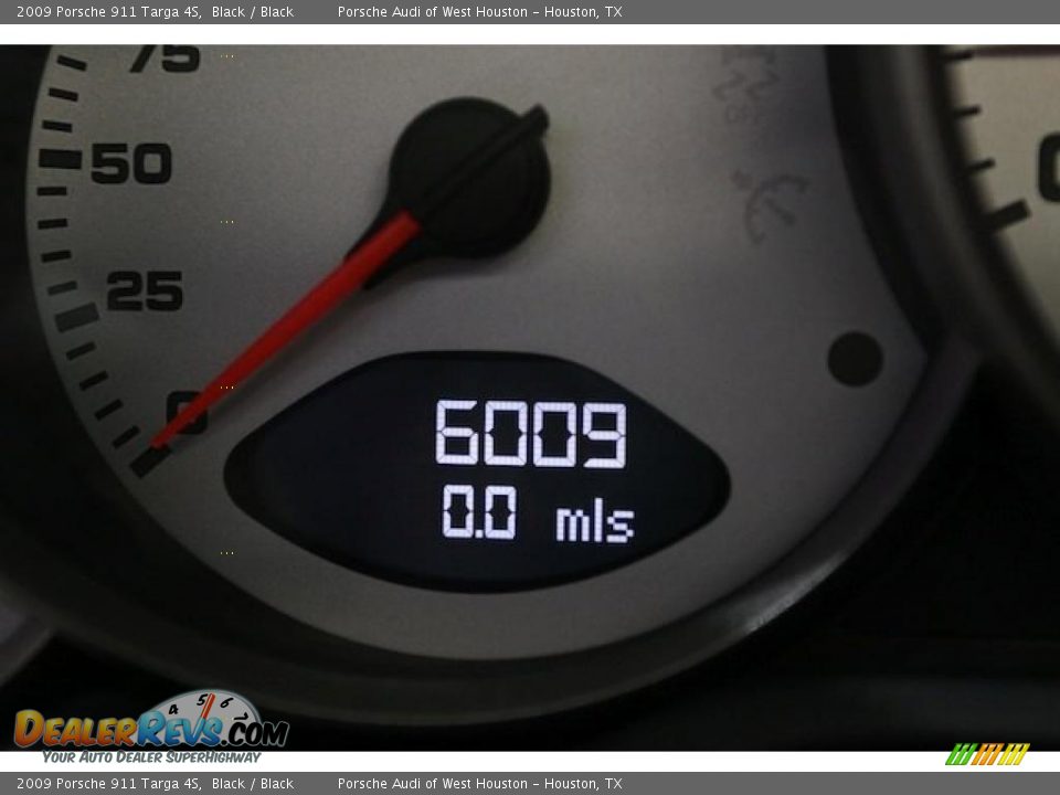 2009 Porsche 911 Targa 4S Black / Black Photo #10