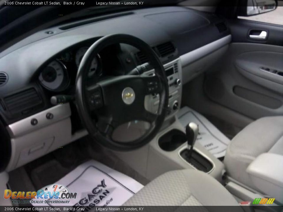 2006 Chevrolet Cobalt LT Sedan Black / Gray Photo #11