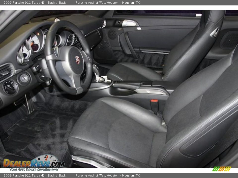 2009 Porsche 911 Targa 4S Black / Black Photo #18