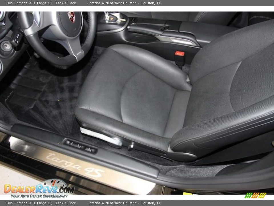 2009 Porsche 911 Targa 4S Black / Black Photo #19
