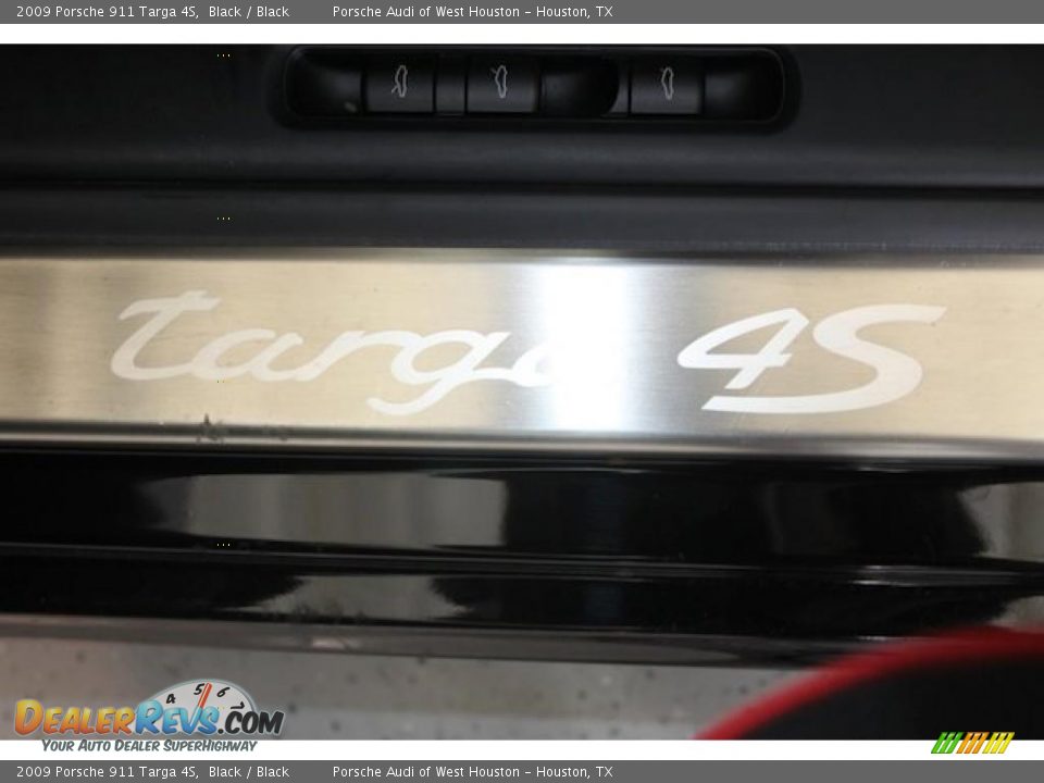2009 Porsche 911 Targa 4S Black / Black Photo #20