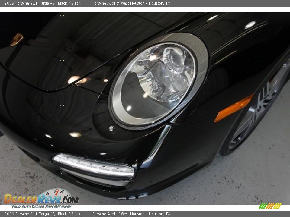 2009 Porsche 911 Targa 4S Black / Black Photo #31