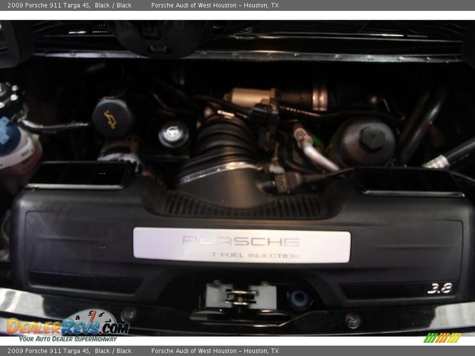 2009 Porsche 911 Targa 4S Black / Black Photo #32
