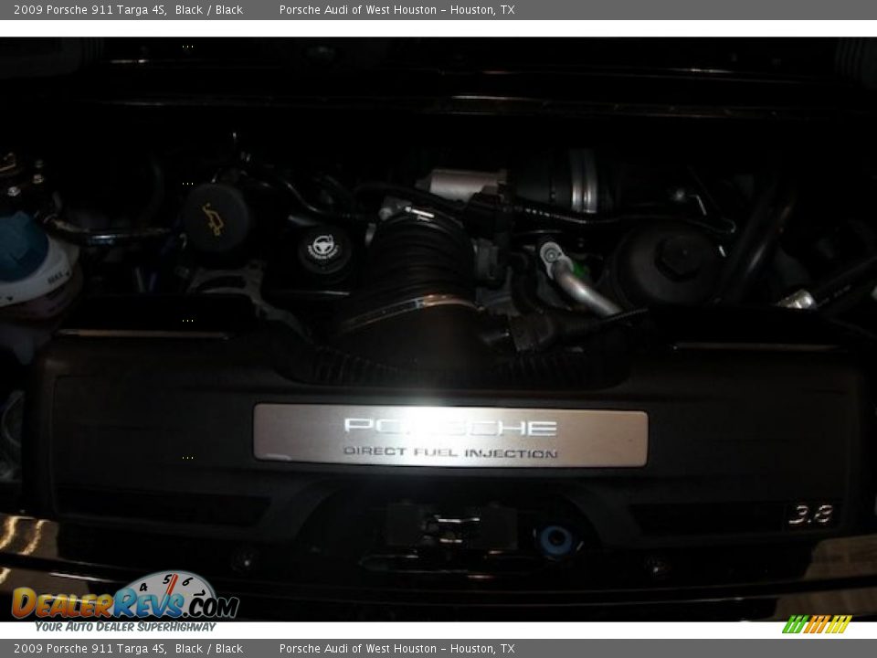 2009 Porsche 911 Targa 4S Black / Black Photo #33