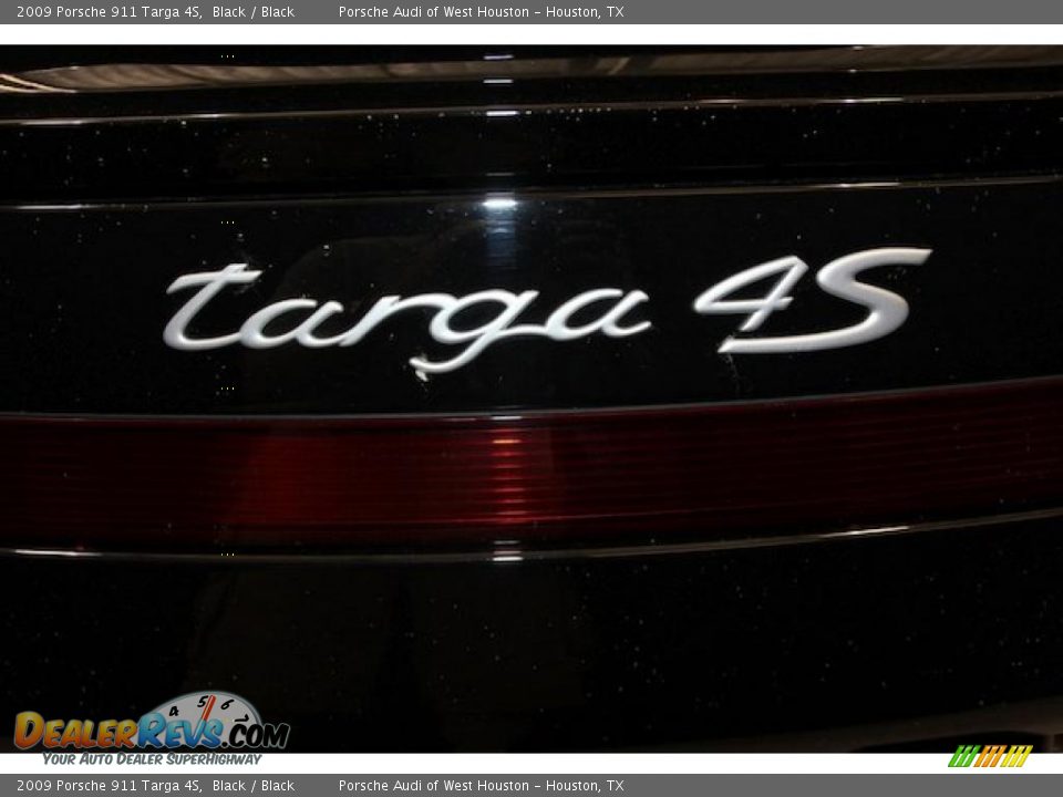 2009 Porsche 911 Targa 4S Black / Black Photo #34