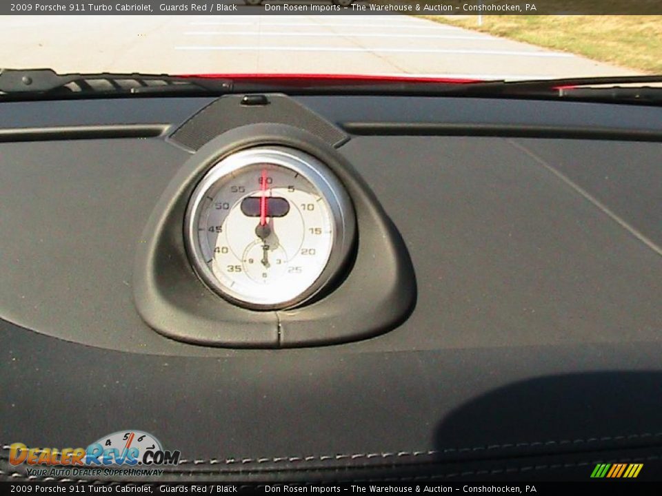 2009 Porsche 911 Turbo Cabriolet Guards Red / Black Photo #33