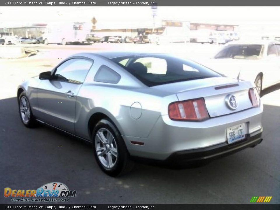 2010 Ford Mustang V6 Coupe Black / Charcoal Black Photo #5
