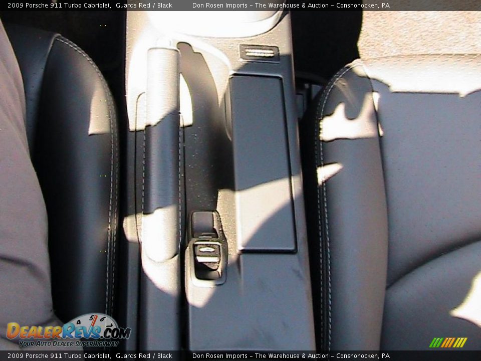 2009 Porsche 911 Turbo Cabriolet Guards Red / Black Photo #36