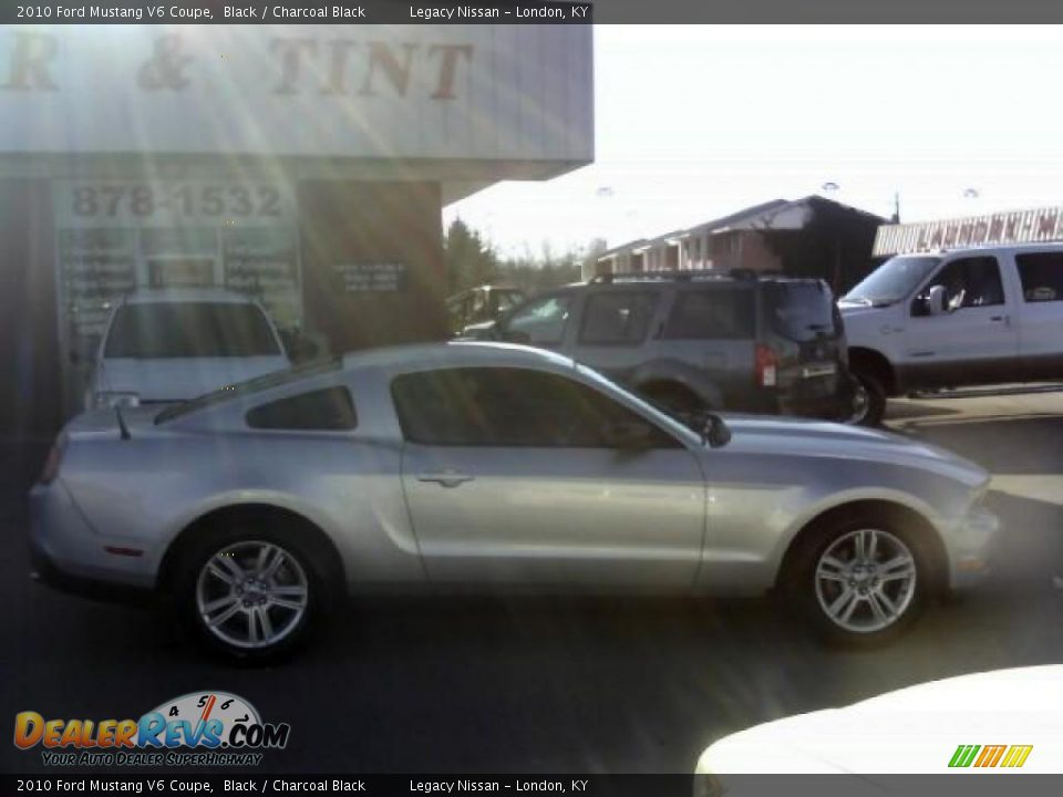 2010 Ford Mustang V6 Coupe Black / Charcoal Black Photo #8