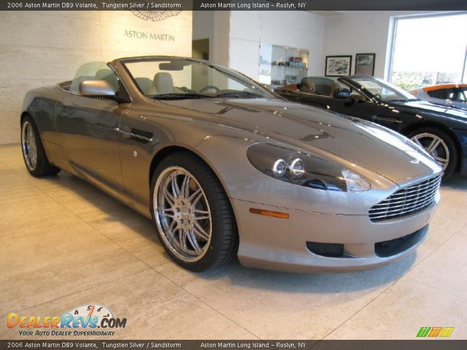 2006 Aston Martin DB9 Volante Tungsten Silver / Sandstorm Photo #1