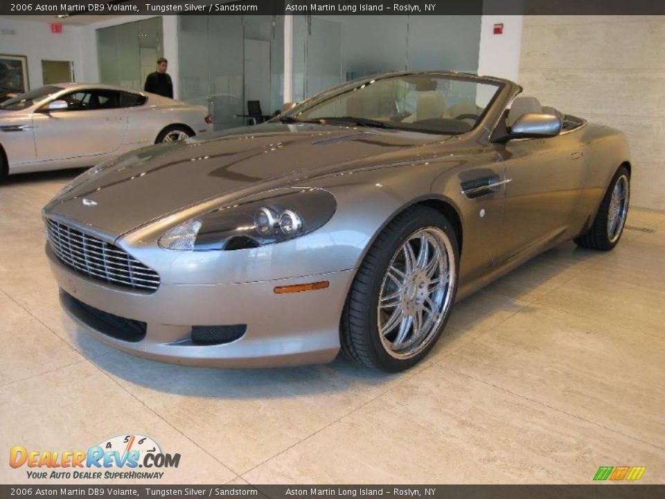2006 Aston Martin DB9 Volante Tungsten Silver / Sandstorm Photo #3