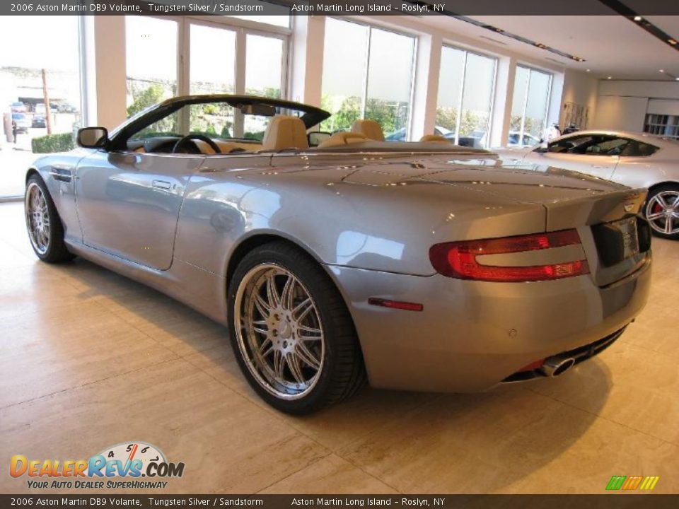 2006 Aston Martin DB9 Volante Tungsten Silver / Sandstorm Photo #4