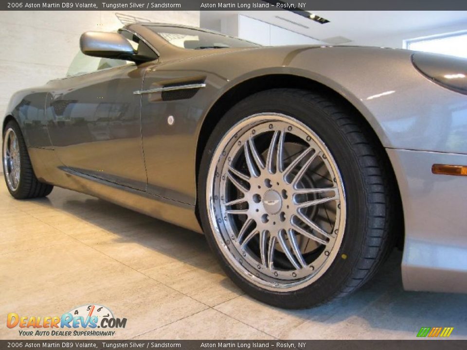 2006 Aston Martin DB9 Volante Tungsten Silver / Sandstorm Photo #6