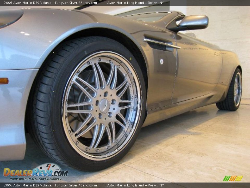 2006 Aston Martin DB9 Volante Tungsten Silver / Sandstorm Photo #7