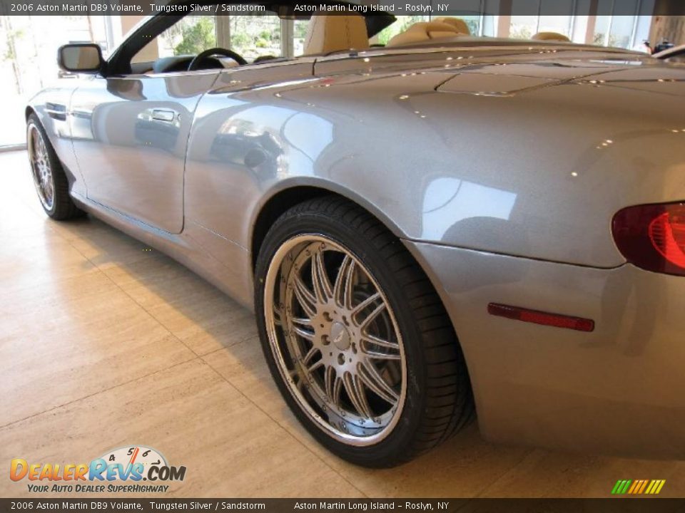 2006 Aston Martin DB9 Volante Tungsten Silver / Sandstorm Photo #8