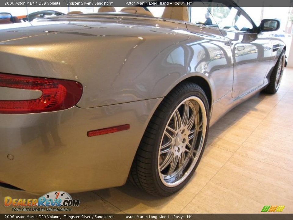 2006 Aston Martin DB9 Volante Tungsten Silver / Sandstorm Photo #9
