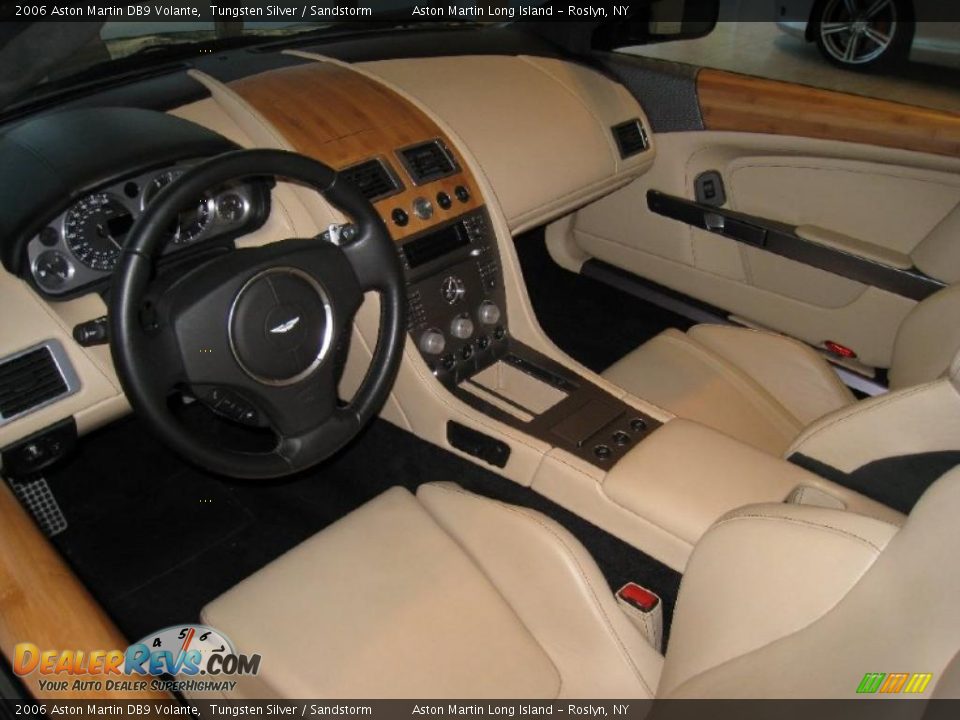 2006 Aston Martin DB9 Volante Tungsten Silver / Sandstorm Photo #11