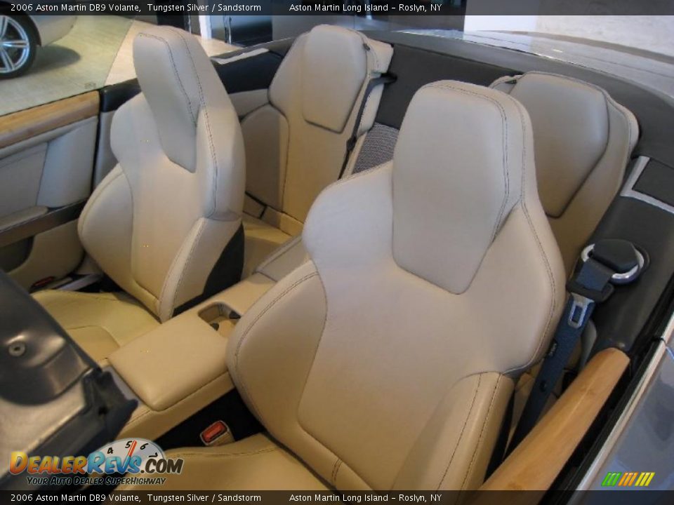2006 Aston Martin DB9 Volante Tungsten Silver / Sandstorm Photo #13