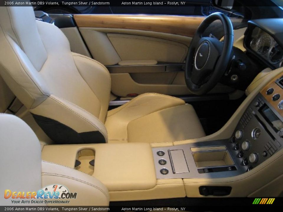 2006 Aston Martin DB9 Volante Tungsten Silver / Sandstorm Photo #15