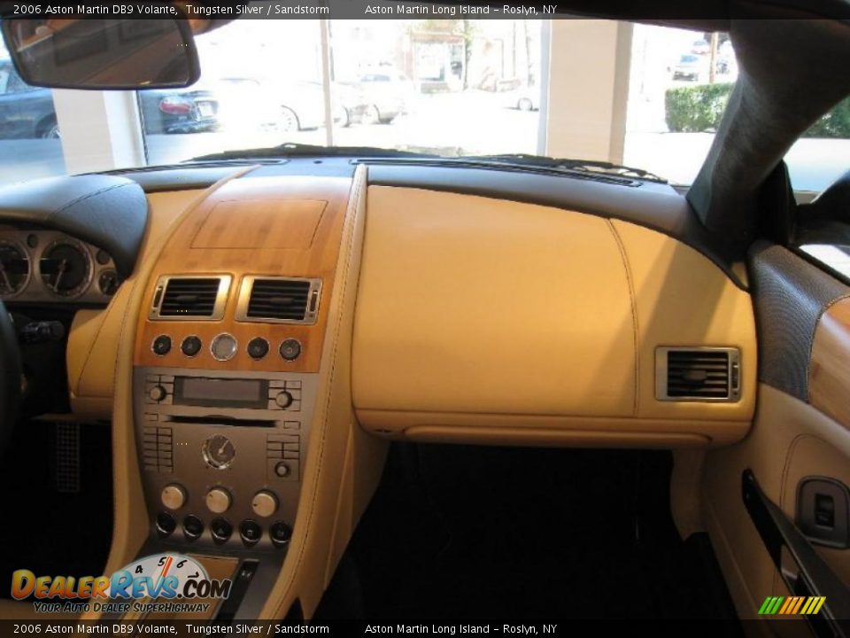 2006 Aston Martin DB9 Volante Tungsten Silver / Sandstorm Photo #16