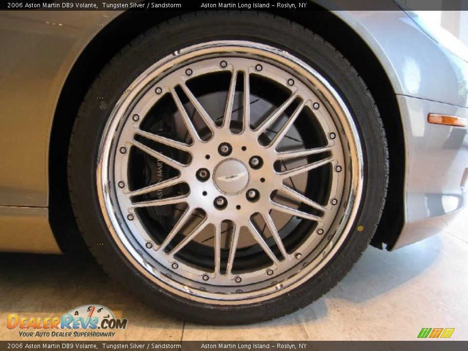 2006 Aston Martin DB9 Volante Tungsten Silver / Sandstorm Photo #18