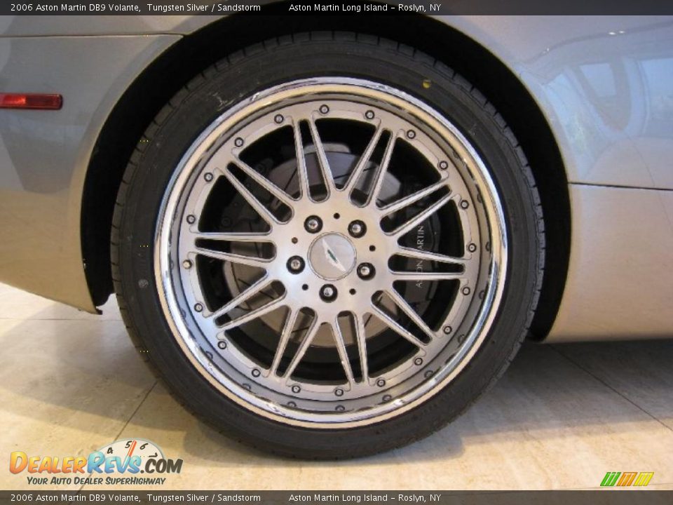 2006 Aston Martin DB9 Volante Tungsten Silver / Sandstorm Photo #19