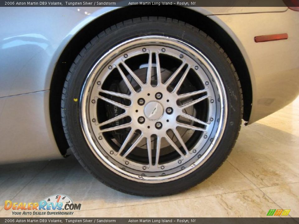2006 Aston Martin DB9 Volante Tungsten Silver / Sandstorm Photo #20