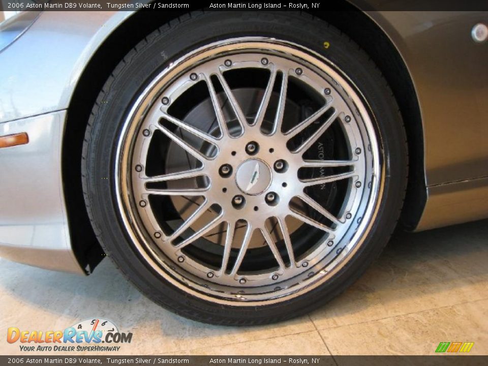 2006 Aston Martin DB9 Volante Tungsten Silver / Sandstorm Photo #21