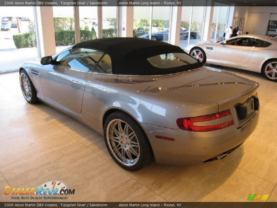 2006 Aston Martin DB9 Volante Tungsten Silver / Sandstorm Photo #23