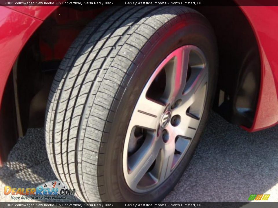 2006 Volkswagen New Beetle 2.5 Convertible Salsa Red / Black Photo #23