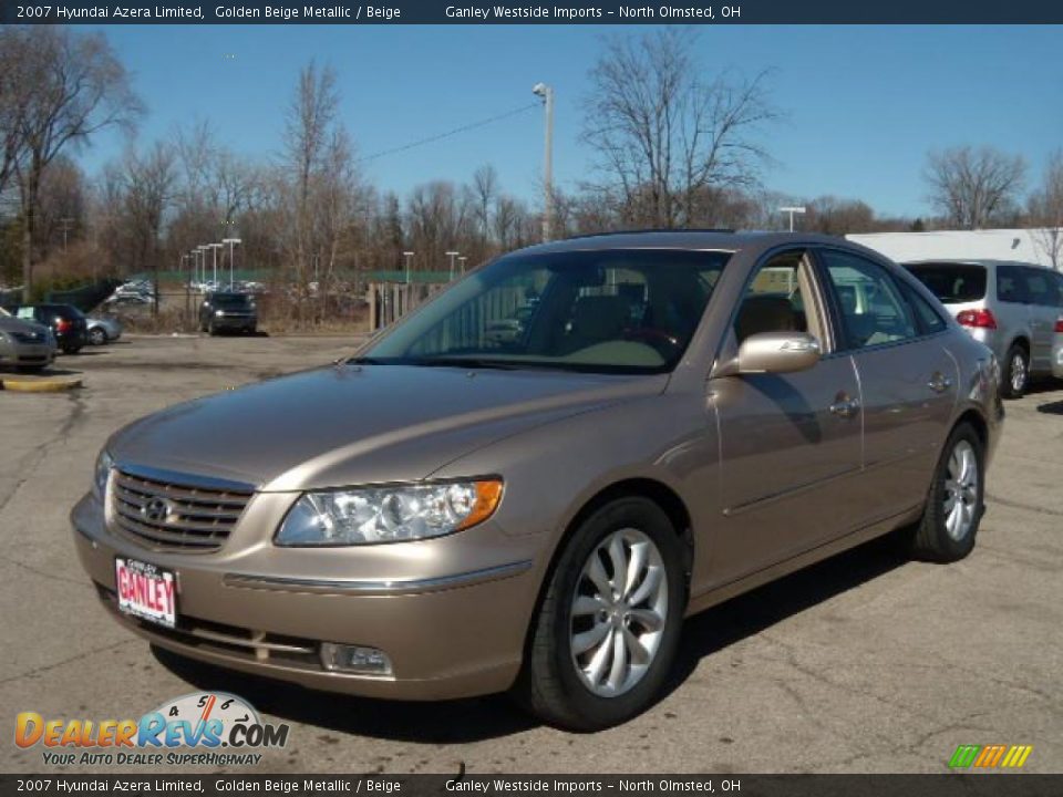 2007 Hyundai Azera Limited Golden Beige Metallic / Beige Photo #1