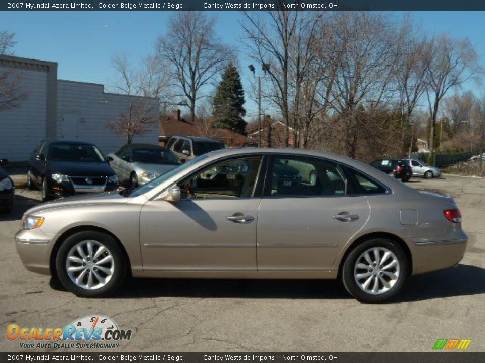 2007 Hyundai Azera Limited Golden Beige Metallic / Beige Photo #2