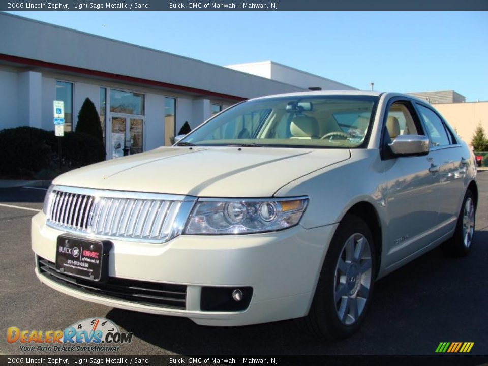 2006 Lincoln Zephyr Light Sage Metallic / Sand Photo #1