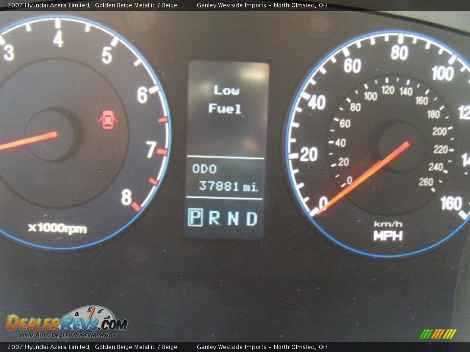 2007 Hyundai Azera Limited Golden Beige Metallic / Beige Photo #17