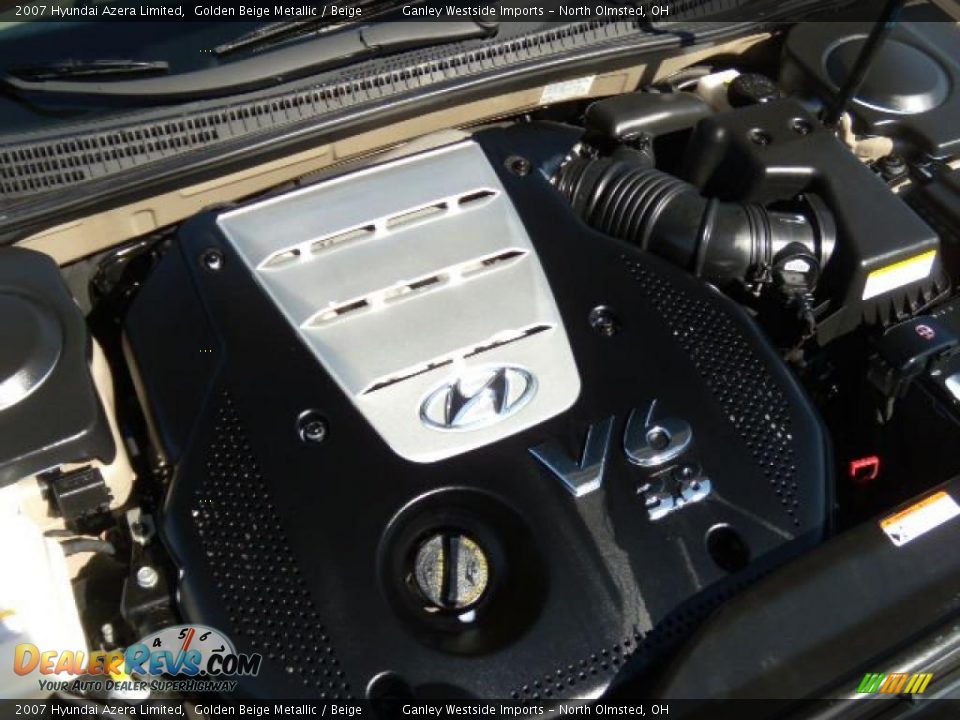 2007 Hyundai Azera Limited Golden Beige Metallic / Beige Photo #21