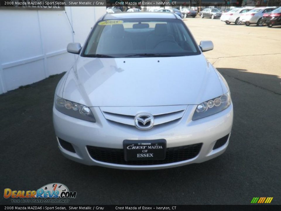 2008 Mazda MAZDA6 i Sport Sedan Silver Metallic / Gray Photo #2