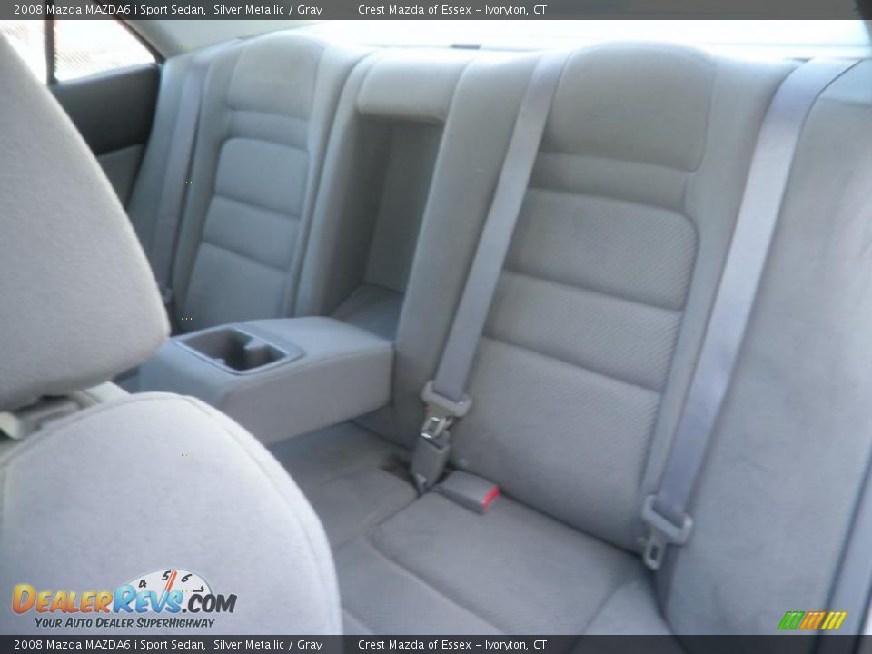 2008 Mazda MAZDA6 i Sport Sedan Silver Metallic / Gray Photo #5
