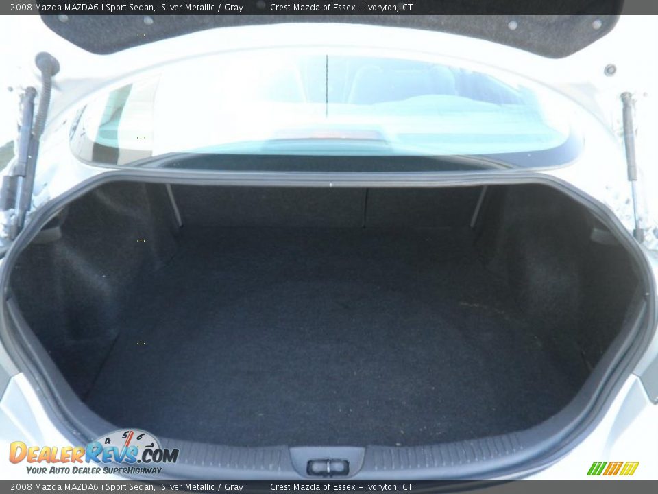 2008 Mazda MAZDA6 i Sport Sedan Silver Metallic / Gray Photo #10