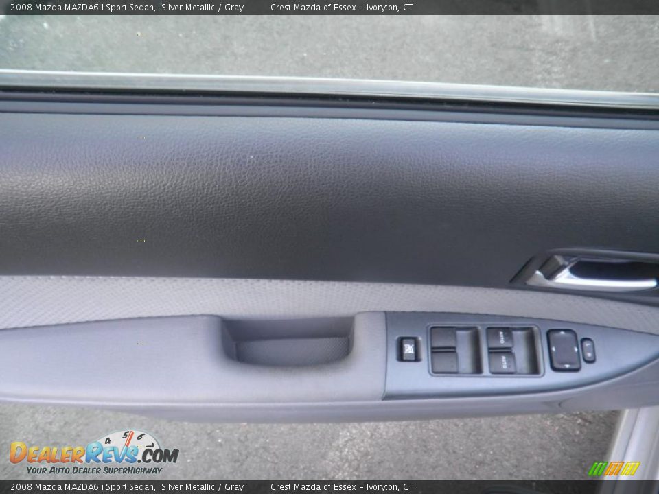 2008 Mazda MAZDA6 i Sport Sedan Silver Metallic / Gray Photo #11