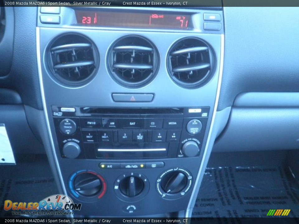 2008 Mazda MAZDA6 i Sport Sedan Silver Metallic / Gray Photo #13