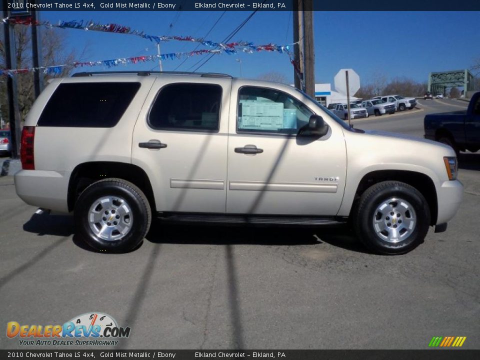 2010 Chevrolet Tahoe LS 4x4 Gold Mist Metallic / Ebony Photo #4