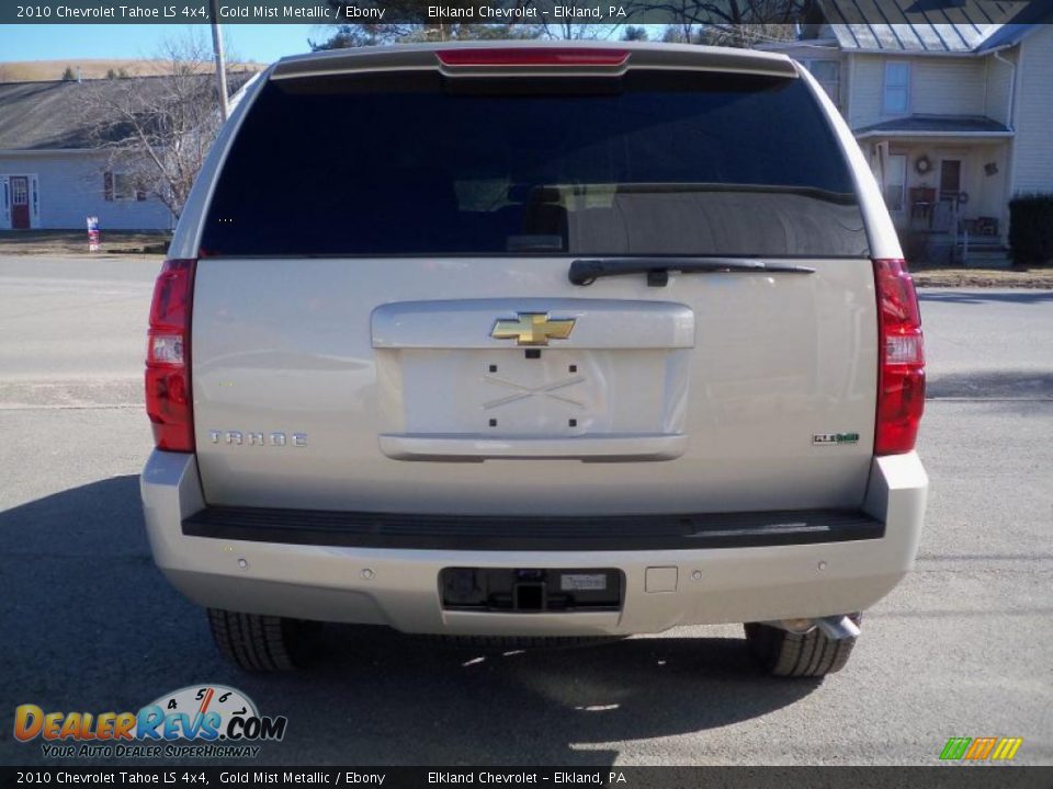 2010 Chevrolet Tahoe LS 4x4 Gold Mist Metallic / Ebony Photo #6