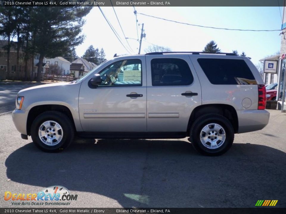 2010 Chevrolet Tahoe LS 4x4 Gold Mist Metallic / Ebony Photo #8