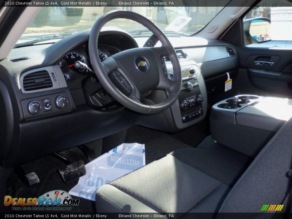 2010 Chevrolet Tahoe LS 4x4 Gold Mist Metallic / Ebony Photo #28