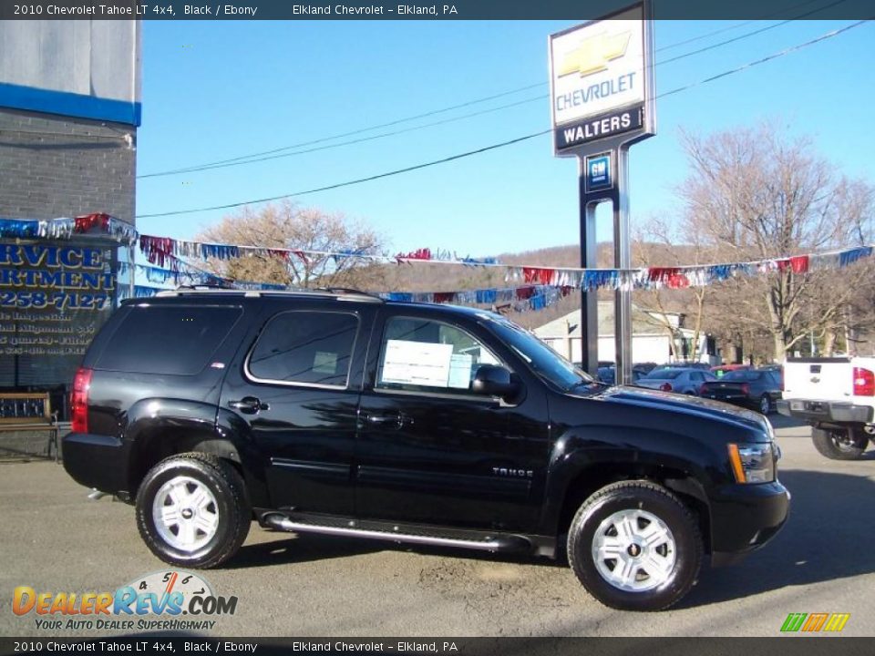 2010 Chevrolet Tahoe LT 4x4 Black / Ebony Photo #1