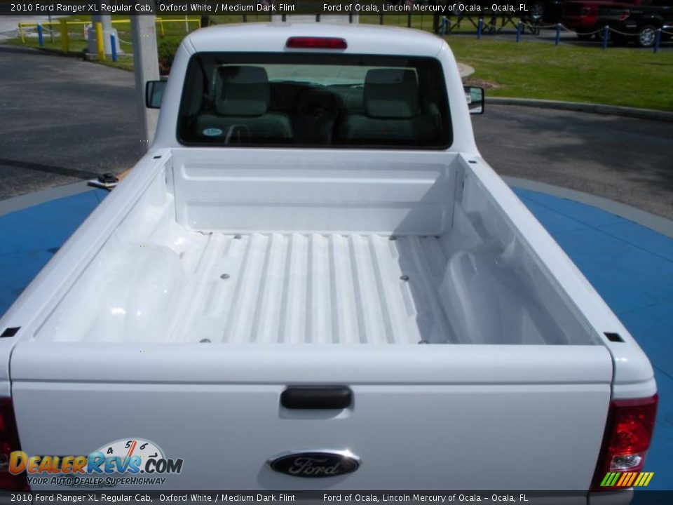 2010 Ford Ranger XL Regular Cab Oxford White / Medium Dark Flint Photo #10