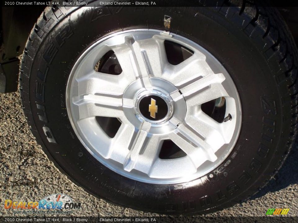 2010 Chevrolet Tahoe LT 4x4 Black / Ebony Photo #5