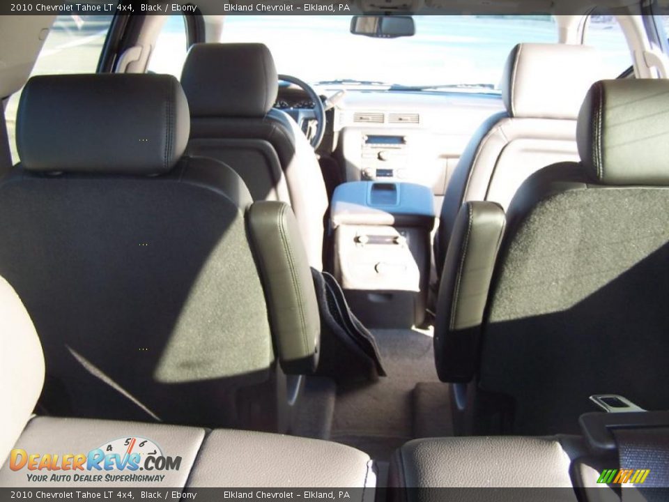 2010 Chevrolet Tahoe LT 4x4 Black / Ebony Photo #16