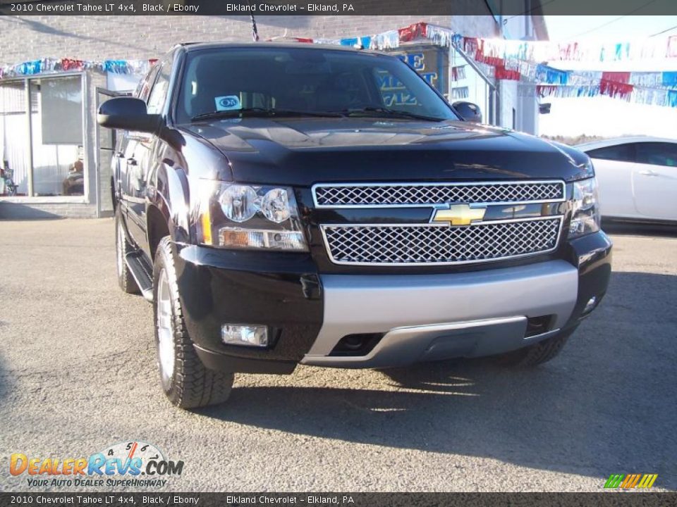 2010 Chevrolet Tahoe LT 4x4 Black / Ebony Photo #24