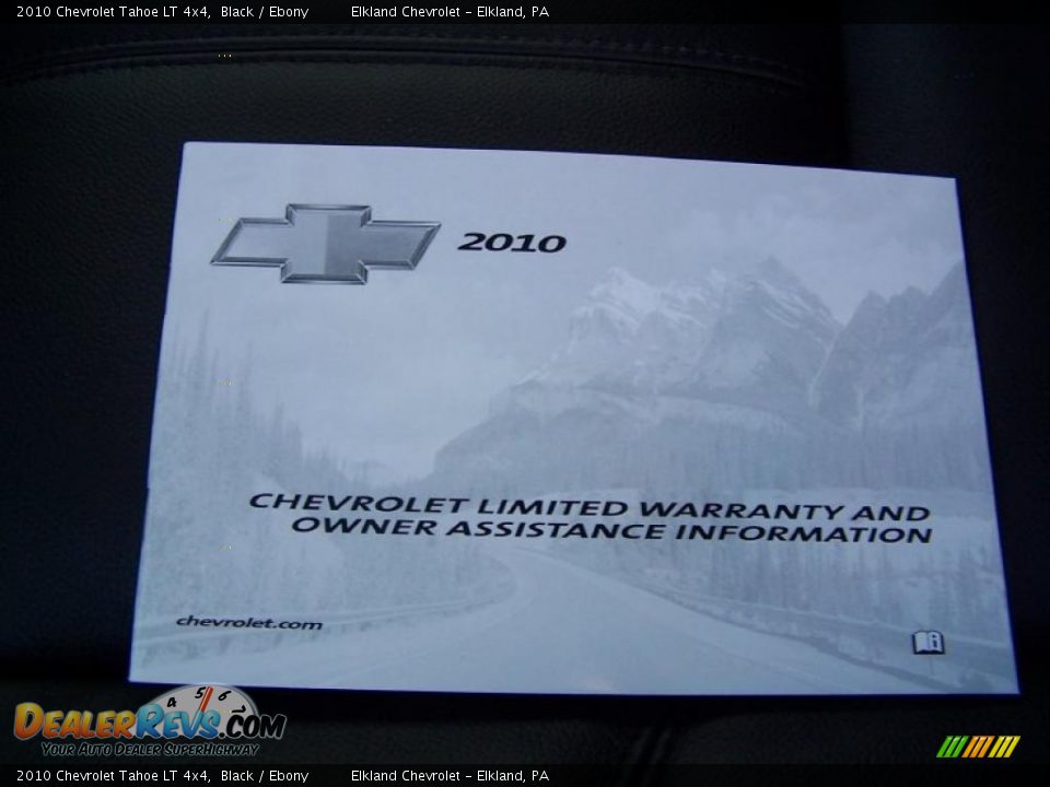 2010 Chevrolet Tahoe LT 4x4 Black / Ebony Photo #28